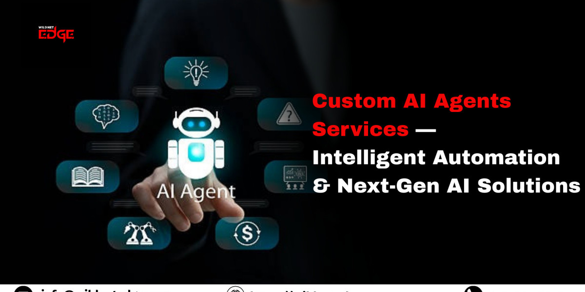 Custom AI Agents Services — Intelligent Automation & Next-Gen AI Solutions